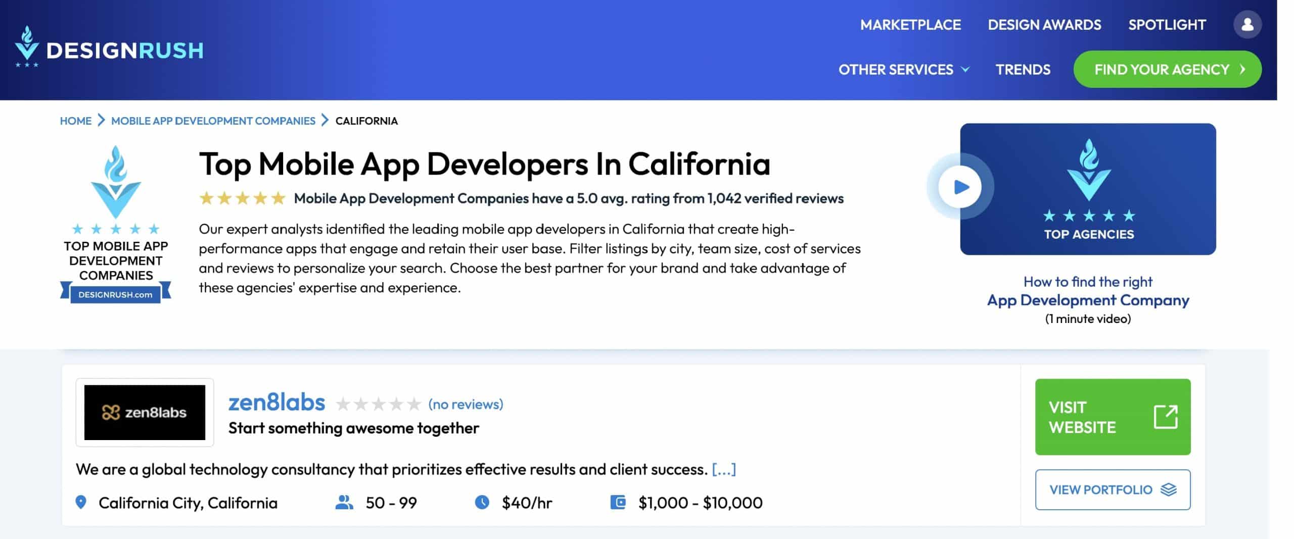 Top development app