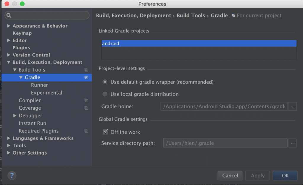 How zen8labs use gradle in android